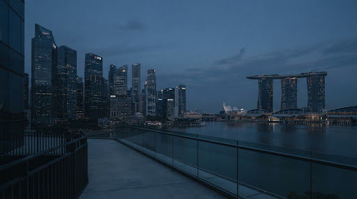 Commercial office skyline representing corporate and accounting services in Malaysia and Singapore